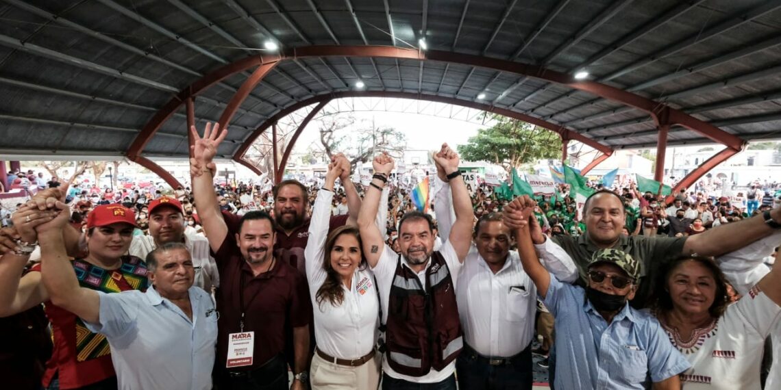 La candidata morenista es la favorita para ganar la elección.