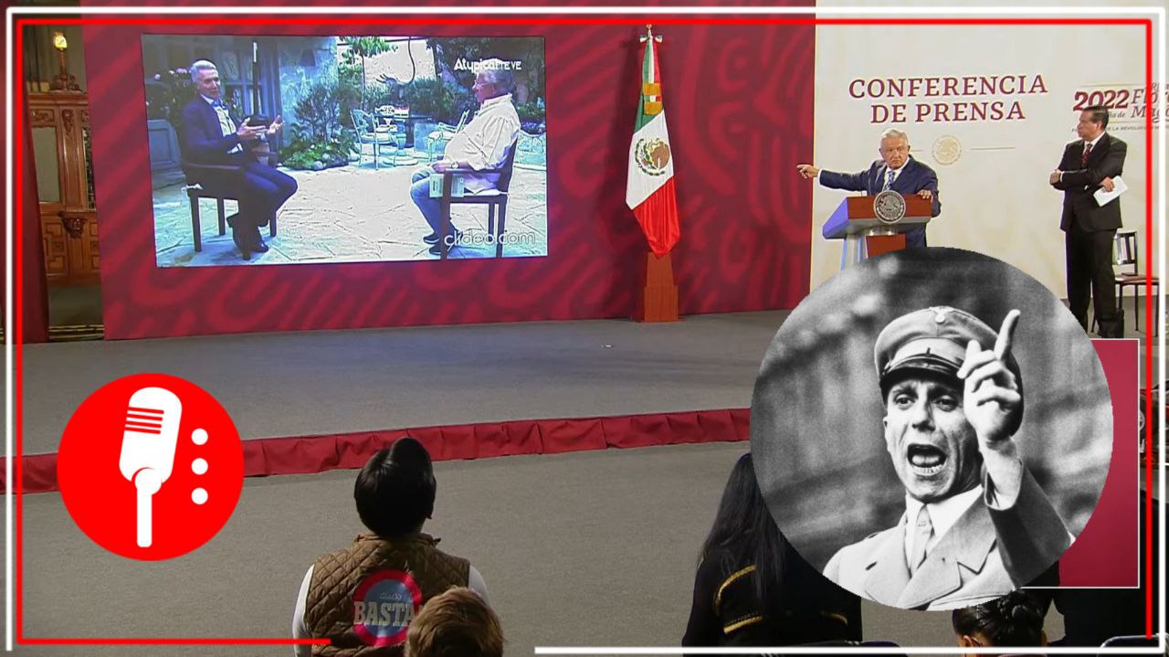 AMLO recalca que respeta mucho a la comunidad judía, pero mantiene firme su postura de que Alazraki tiene un pensamiento “hitleriano”