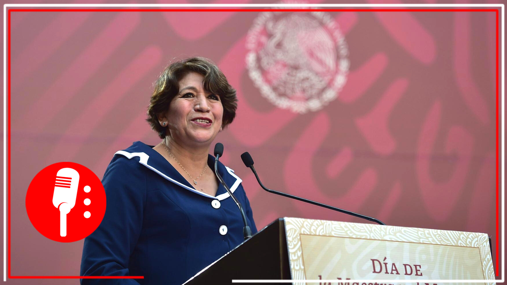 Delfina Gómez da informe de regreso a clases y se despide de la SEP