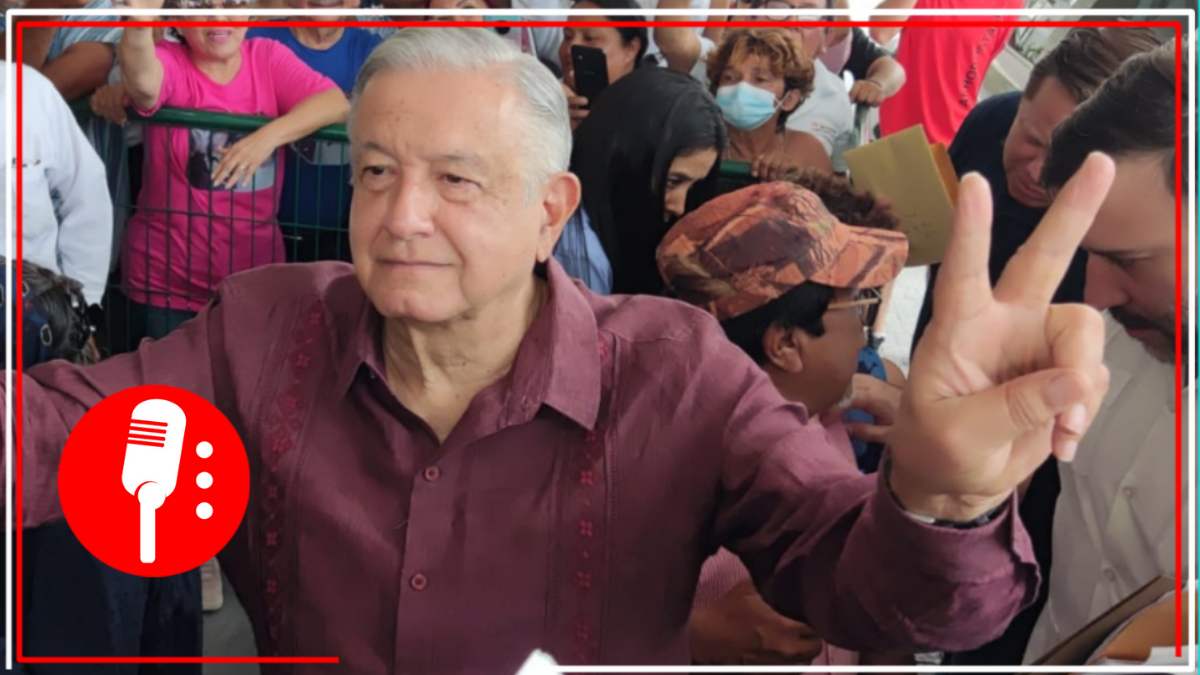 Amlo Supervisa Tramo Y Del Tren Maya Los Reporteros Mx