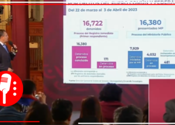 Se detuvieron 16 mil 722 personas en México en los últimos 15 días: Luis Rodríguez Bucio (VIDEO)