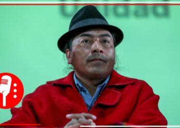 Leonidas Iza, líder del movimiento indígena de Ecuador, acepta ser candidato presidencial