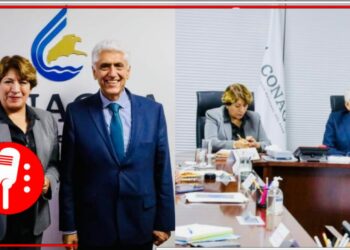 Delfina Gómez se reúne con el Director General de CONAGUA (FOTOS)