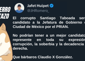 El Perro Tuitazo: Taboada, candidato de X. González para la CDMX