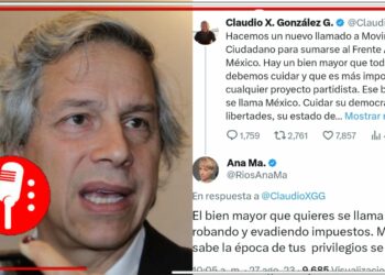 Claudio X. González entra en desesperación y le ruega, una vez más, a MC que se una a su frente