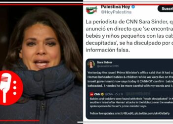 Presentadora de CNN acepta que difundió información falsa sobre supuestos niños israelíes asesinados brutalmente; emite una simple disculpa