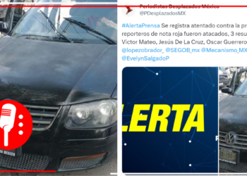 Atentado contra reporteros en Guerrero deja tres lesionados