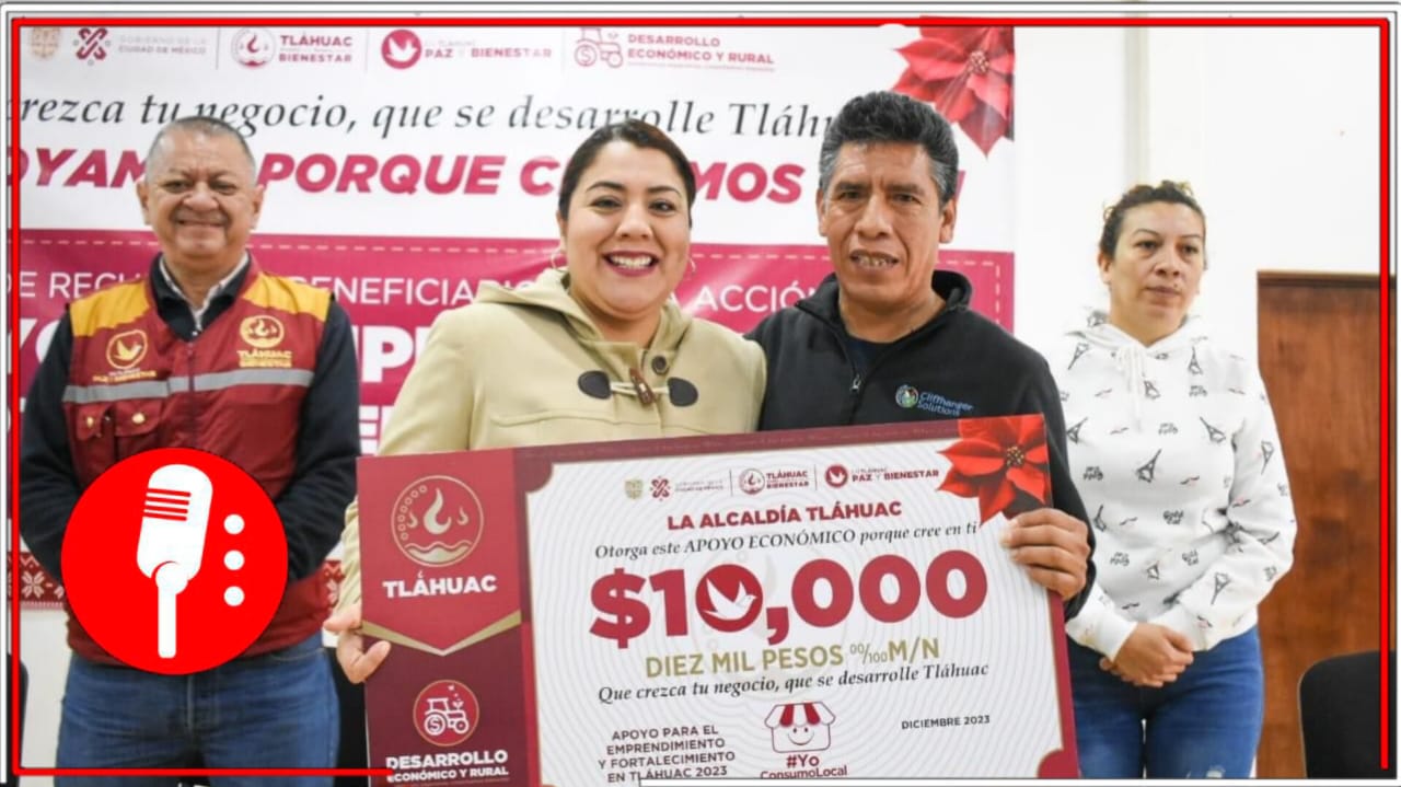 La Alcaldía Tláhuac apoya a emprendedores, se busca el crecimiento de la economía circular (FOTOS)