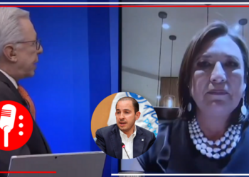 Mientras Marko Cortés defiende lo último de su dignidad; Xóchitl Gálvez se deslinda del convenio que firmó y divulgó el panista (VIDEO)