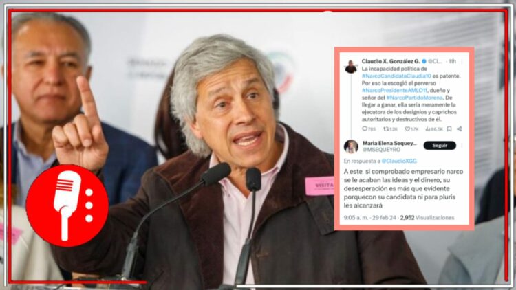 Claudio X. González (imagen tomada de sinlinea.mx) / captura de pantalla de X.