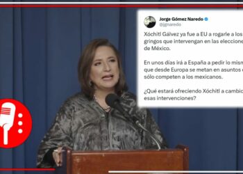 “¿Qué estará ofreciendo a cambio de que intervengan?: Mexicanos cuestionan por qué Xóchitl Gálvez fue a EE.UU. a “rogarles” que se metan en las elecciones de México; “su proyecto es vendernos”, acusan