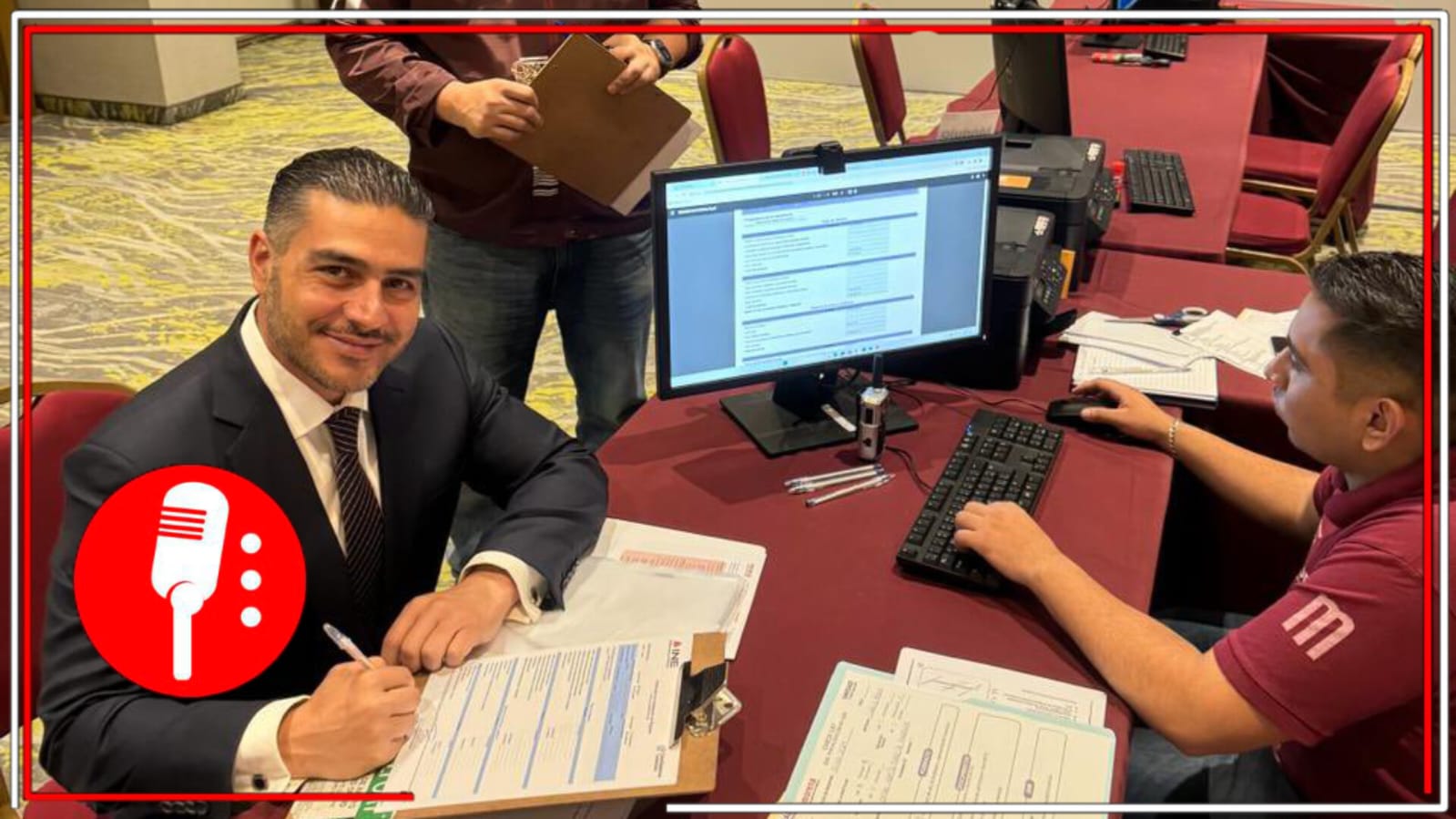 Omar García Harfuch formaliza su registro como candidato al Senado de