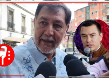 A México se le respeta: Gerardo Fernández Noroña interpone una denuncia ante la FGR en contra del presidente de Ecuador, Daniel Noboa, por ser el autor intelectual del asalto a la embajada mexicana y de secuestrar a Jorge Glas (VIDEO)