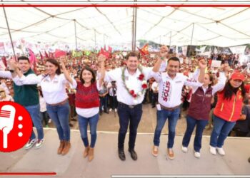 Alejandro Armenta, virtual gobernador de Puebla: el 55% de los poblanos votarán por el morenista, que tiene el 95% de posibilidades de salir victorioso sobre sus rivales conservadores