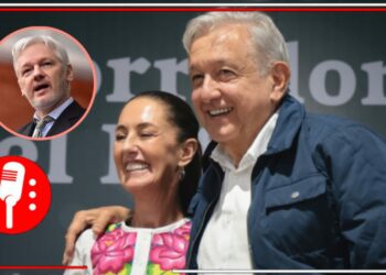 “La Estatua de la Libertad no quedó como un símbolo vacío”: AMLO y Claudia Sheinbaum, presidenta electa, celebran la liberación del periodista y activista Julian Assange, tras permanecer más de cinco años en prisión
