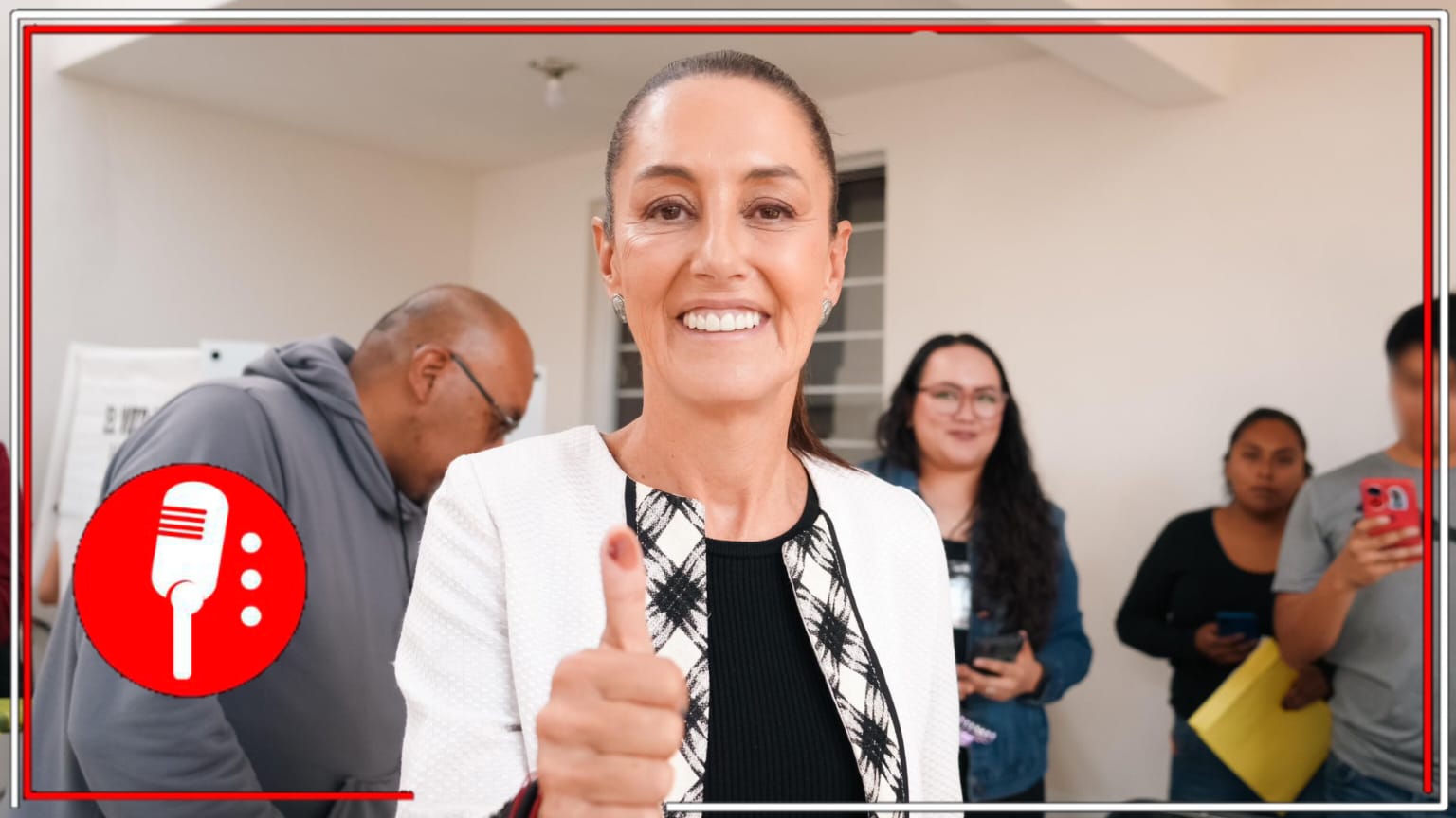 El pueblo de México vuelve a hacer historia: Claudia Sheinbaum se perfila como la virtual Presidenta de la República electa con el 58% de los votos y con una enorme diferencia de 29 puntos sobre la panista, Xóchitl Gálvez
