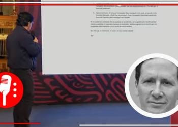 Tim Golden aparece, una vez más, sin pruebas: AMLO exhibe carta enviada por el periodista en la que amenaza al mandatario para responder preguntas relacionadas a Gertz Manero y a Luis Cresencio