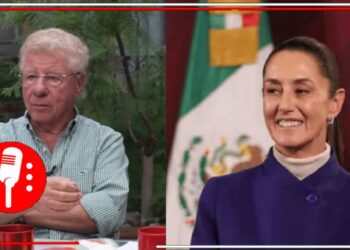 Carlos Alazraki insulta a Claudia Sheinbaum y se arrodilla ante la corona española (VIDEO)