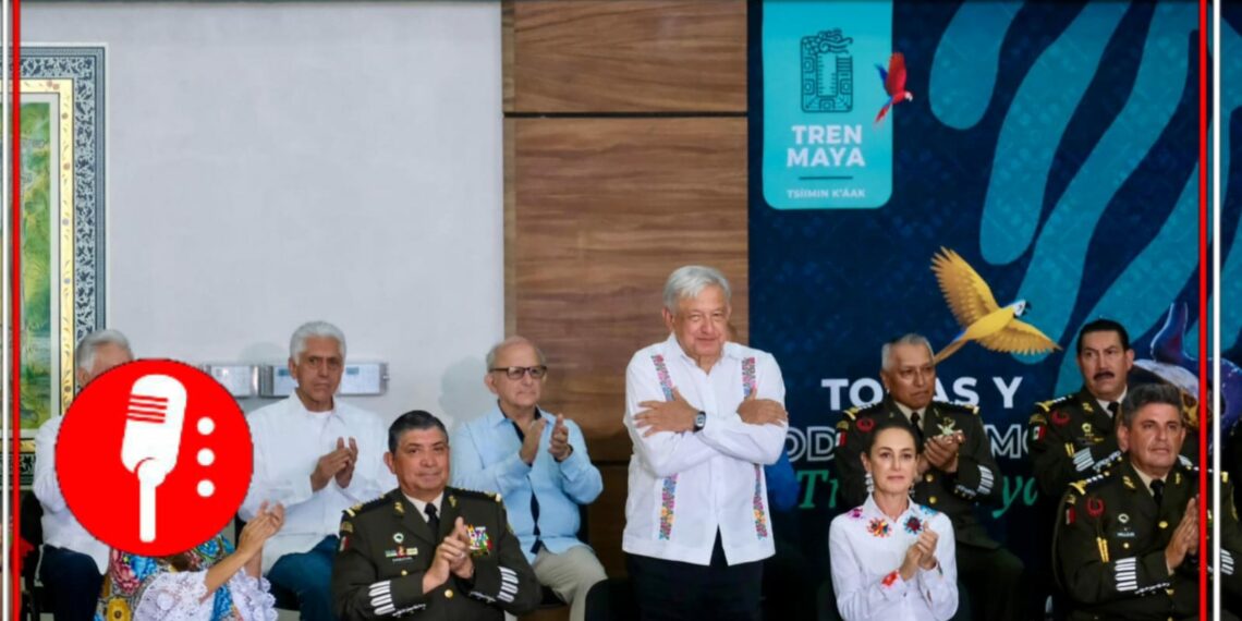 “¡Viva el sureste mexicano!”: Con entrega de la última estación del Tren Maya en Chetumal, AMLO concluye su gira de despedida