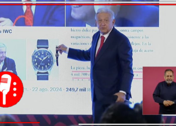 Comprometido con la austeridad, AMLO aclara que no utiliza relojes de lujo, sino uno que no supera los 2500 pesos