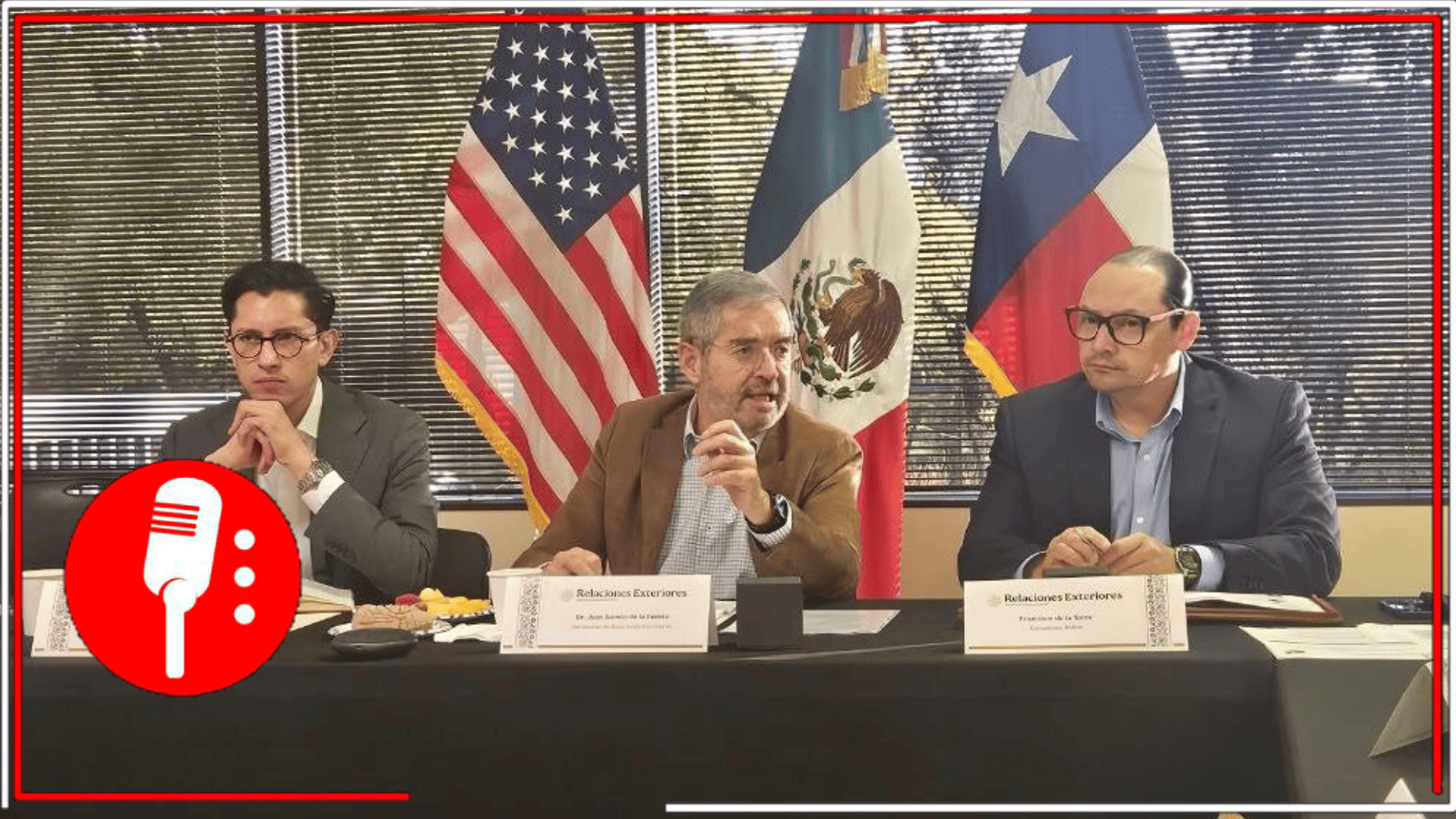 Canciller Juan Ramón de la Fuente refuerza estrategia de apoyo a connacionales en Dallas, Texas