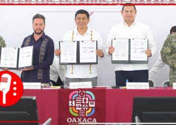 Los gobiernos de Puebla y Oaxaca suscriben acuerdo para fortalecer la seguridad.