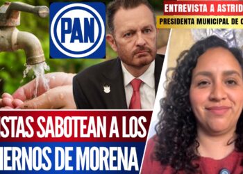 Entrevista | La Alcaldesa de Cadereyta, Astrid Ortega, denuncia que panistas se roban el agua de Querétaro y dejan adeudo al pueblo.