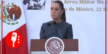 Sheinbaum celebra el AIFA y la resurrección de Mexicana de Aviación en la feria aeroespacial 2025