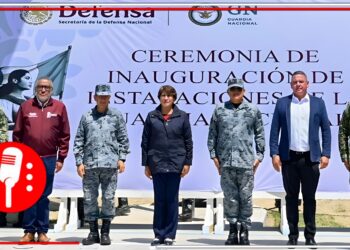 Delfina Gómez inaugura instalaciones de la Guardia Nacional en Valle de Chalco para mejorar la seguridad