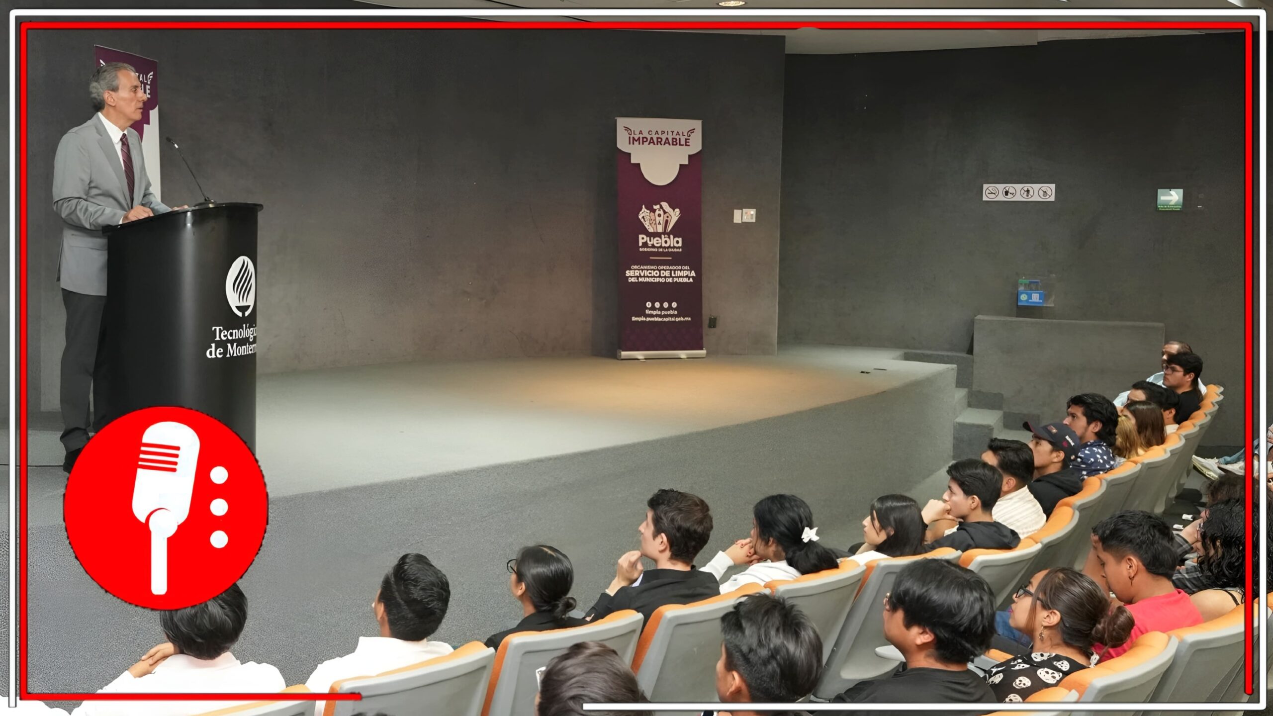 Pepe Chedraui promueve una cultura ambiental en Puebla con ciclo de conferencias