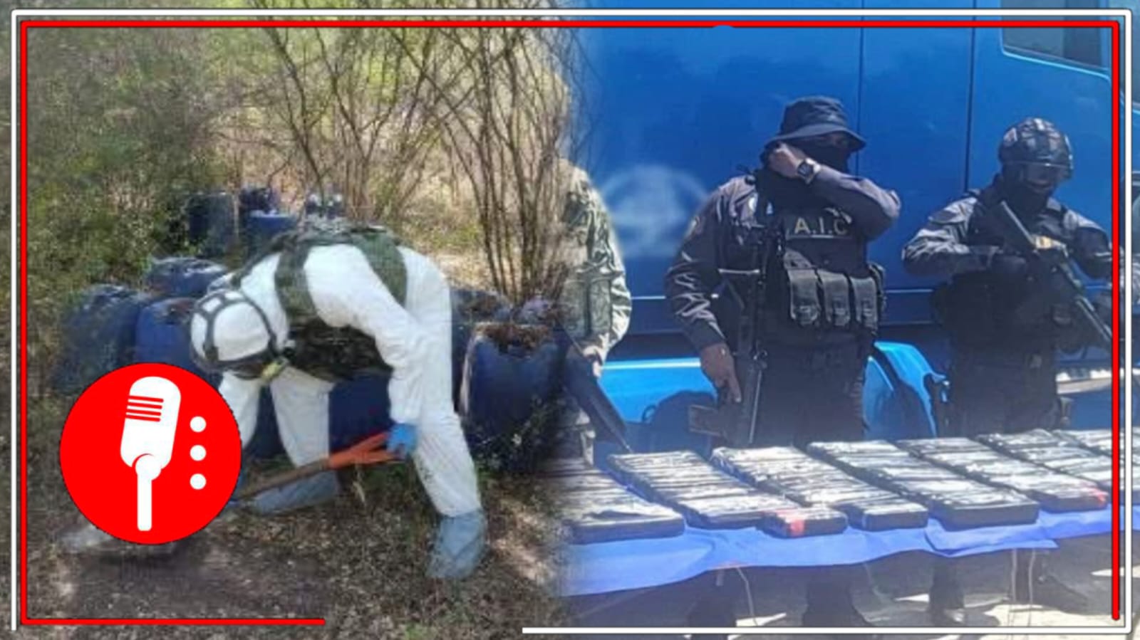 Suman casi 3 mil detenidos y más de 30 toneladas de droga aseguradas en la Operación Frontera Norte
