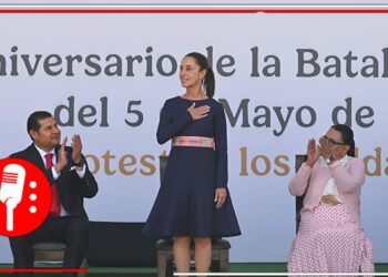 Presidenta Sheinbaum y Alejandro Armenta, encabezan desfile en Puebla