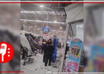Caída de plafón en tienda de la alcaldía Benito Juárez provoca evacuación