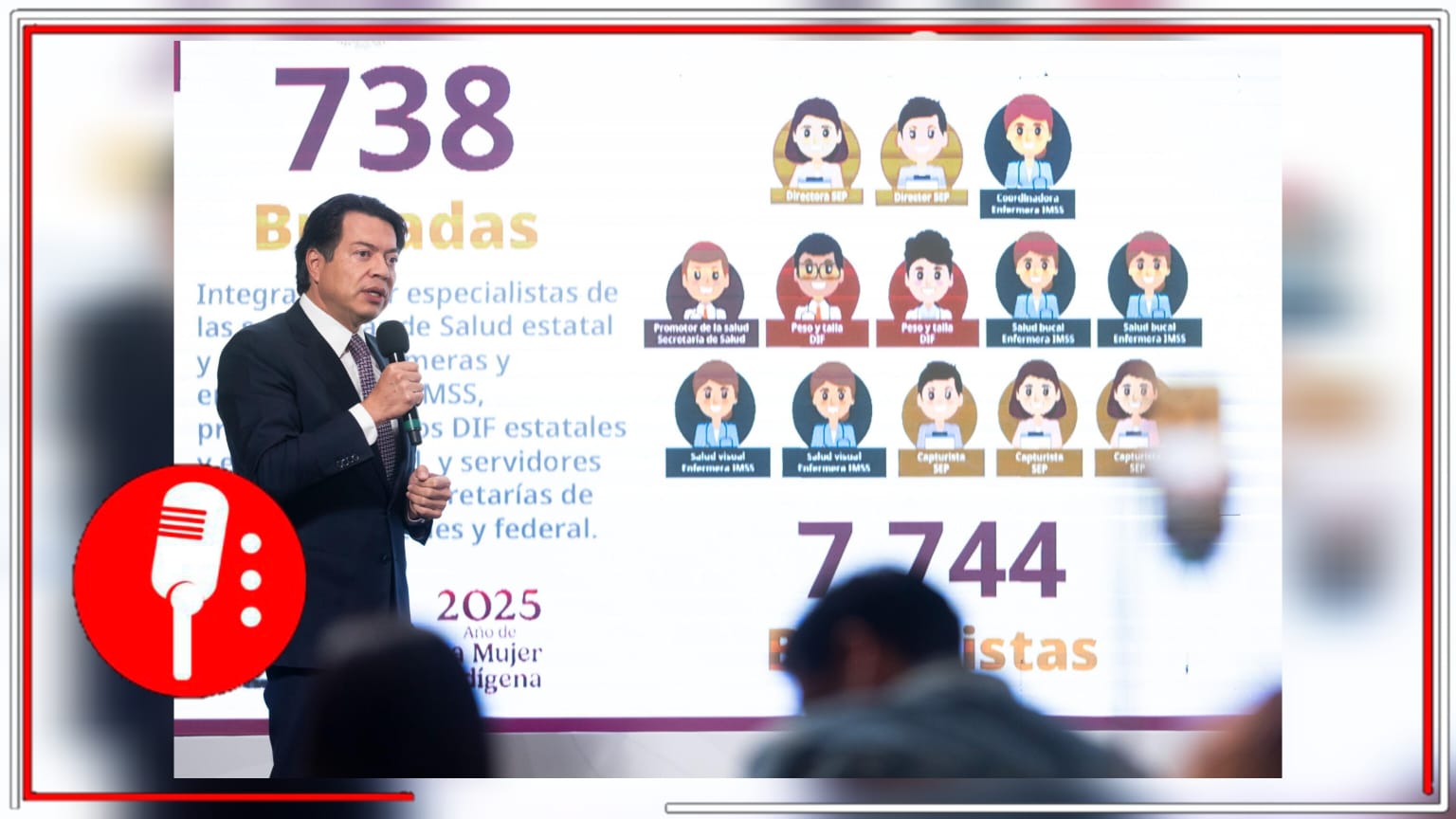 Presentan nuevas estrategias de salud en la Mañanera del Pueblo