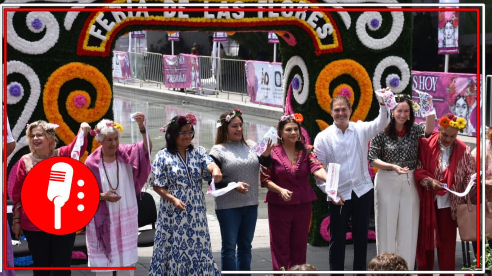 Clara Brugada inaugura tradicional Feria de las Flores en Álvaro Obregón