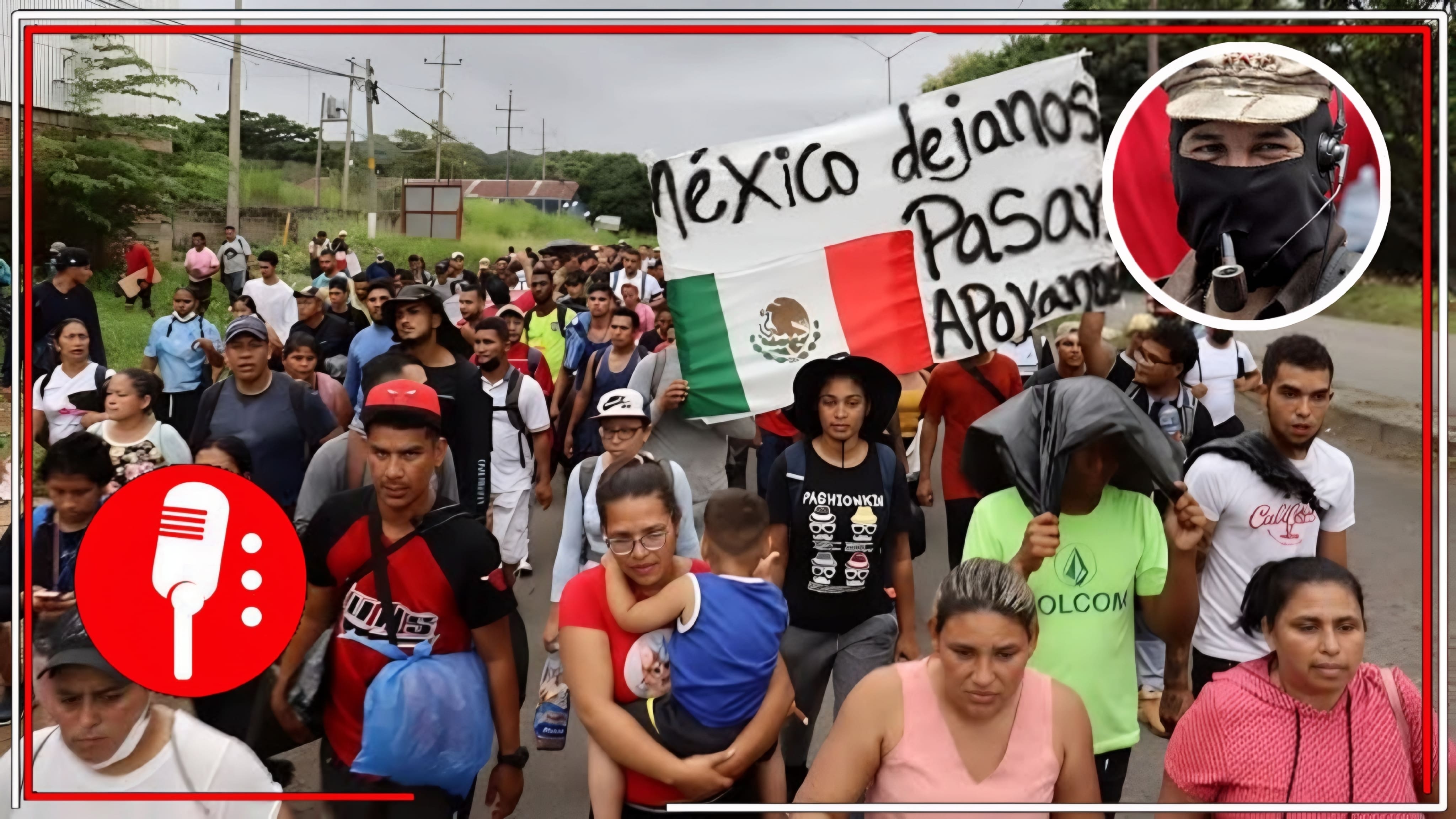 EZLN critica el trato de migrantes en México