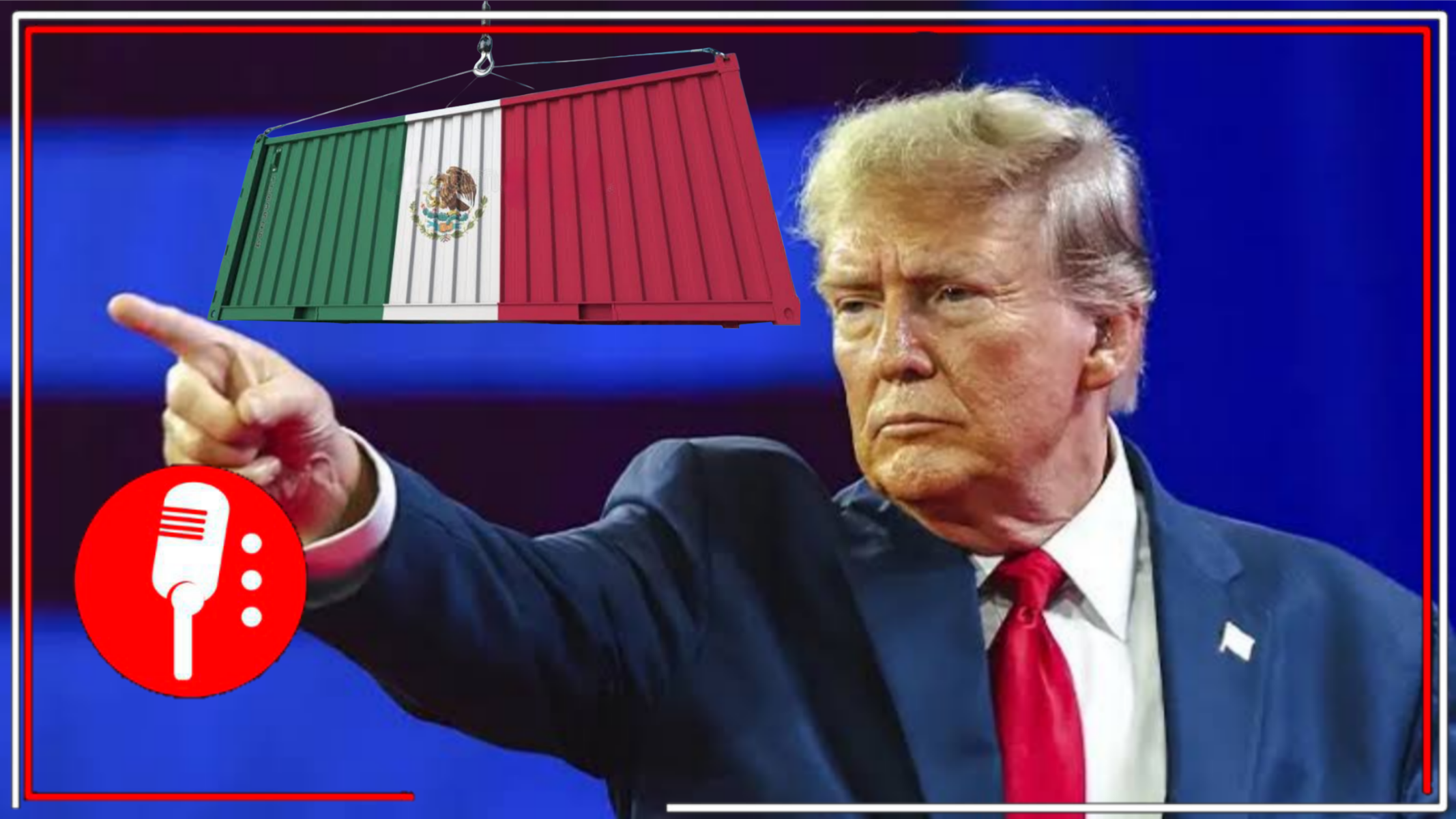 Trump anuncia aranceles del 30% a productos mexicanos a partir de agosto
