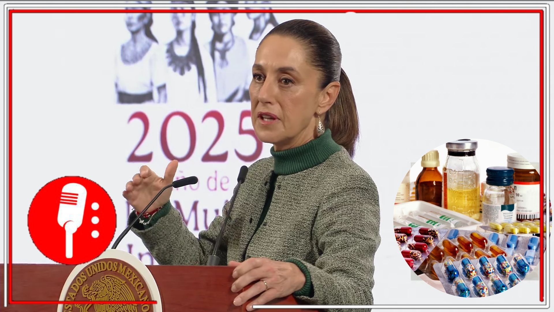Sheinbaum va por la soberanía farmacéutica: busca reactivar industria que cayó en el sexenio de Felipe Calderón