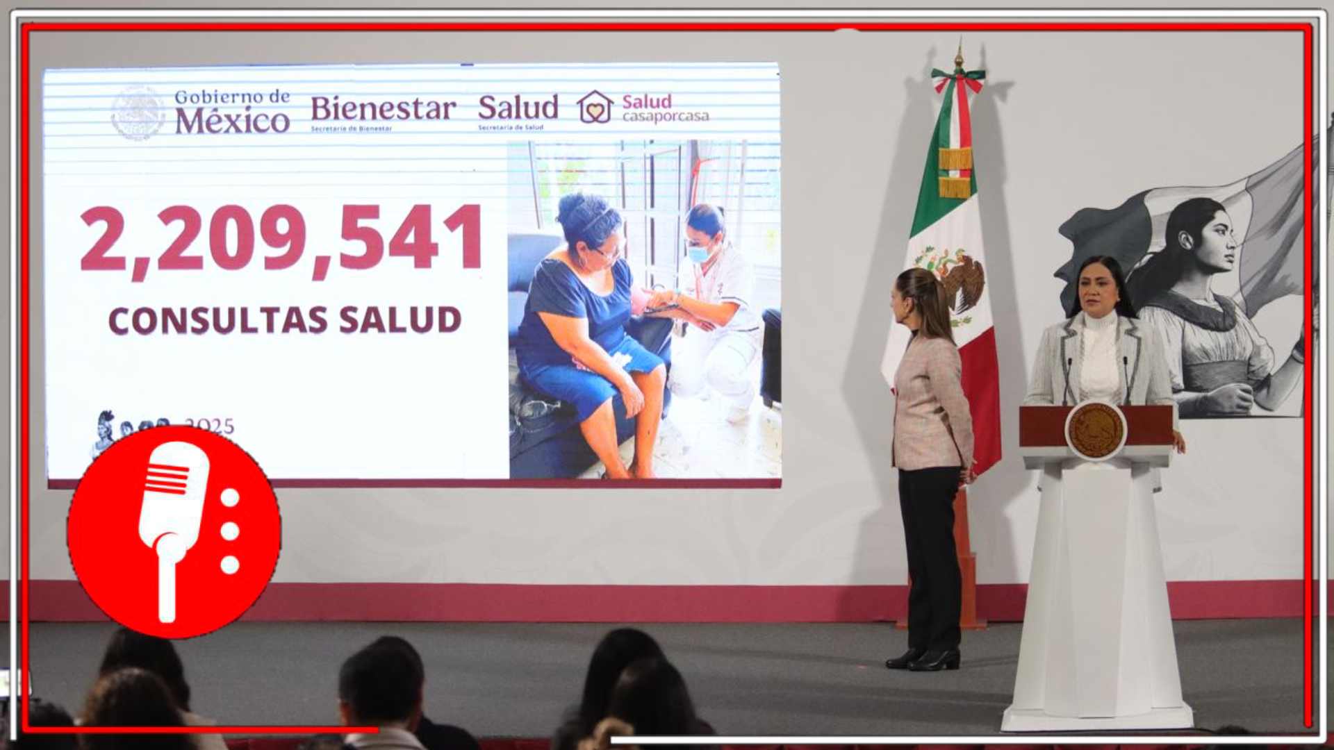 Salud en México avanza: 31 hospitales nuevos, más de 2 millones de consultas a domicilio y quirófanos renovados en ISSSTE