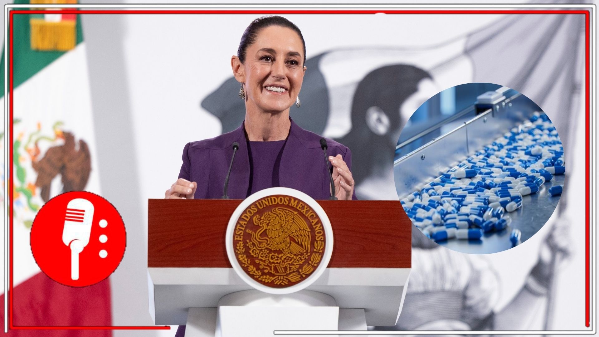 Sheinbaum lanza el “Plan México” para lograr soberanía farmacéutica y fortalecer la salud pública