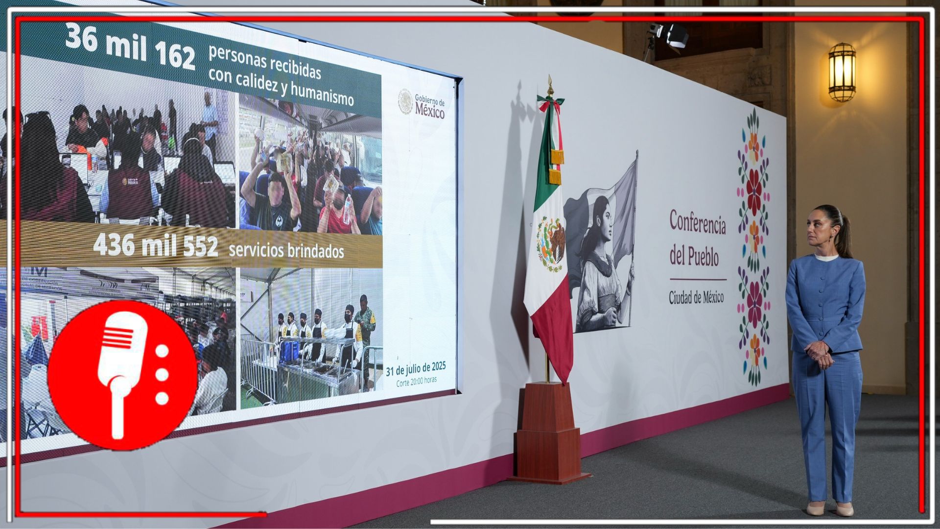 Gobierno de México impulsa apoyo a migrantes y promueve transformación cultural a través de “México te abraza” y “México Canta”