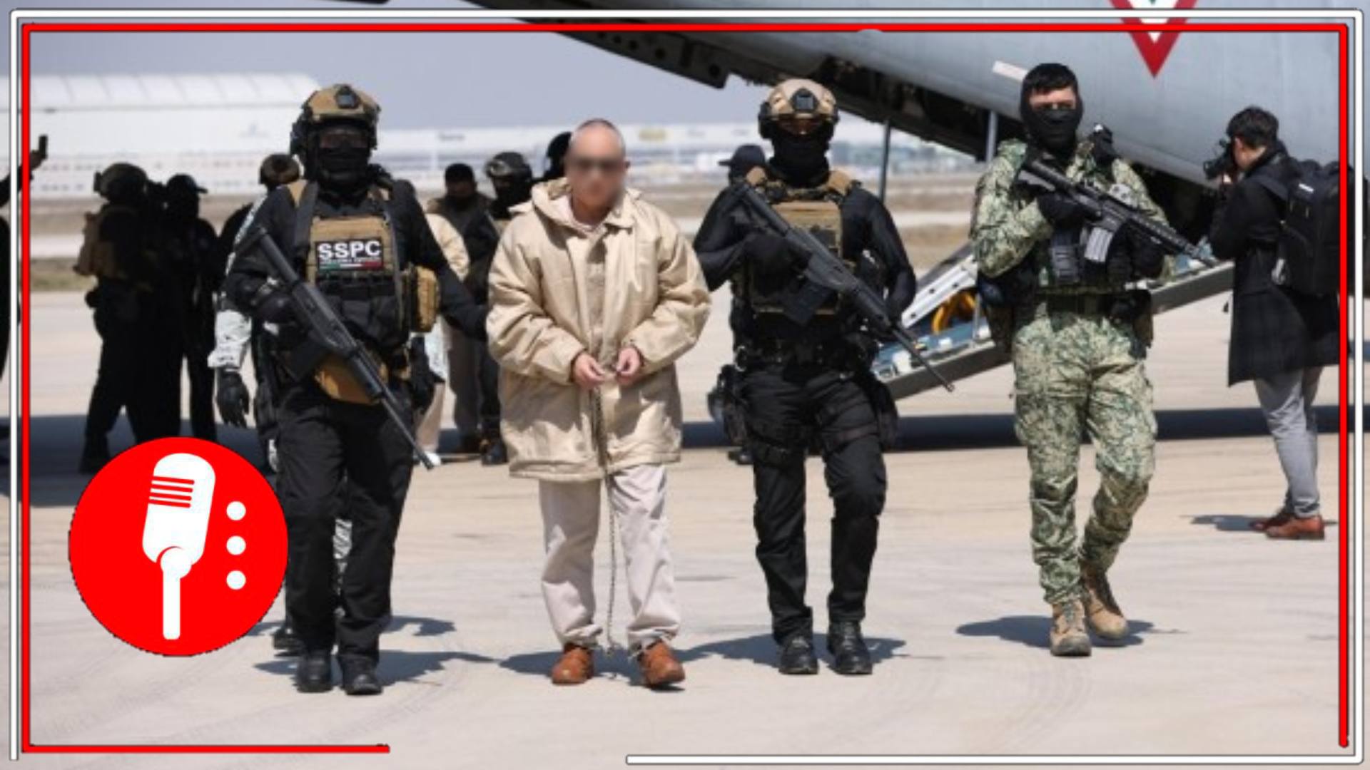 México entrega a 26 capos del narcotráfico a Estados Unidos; video del traslado se vuelve viral