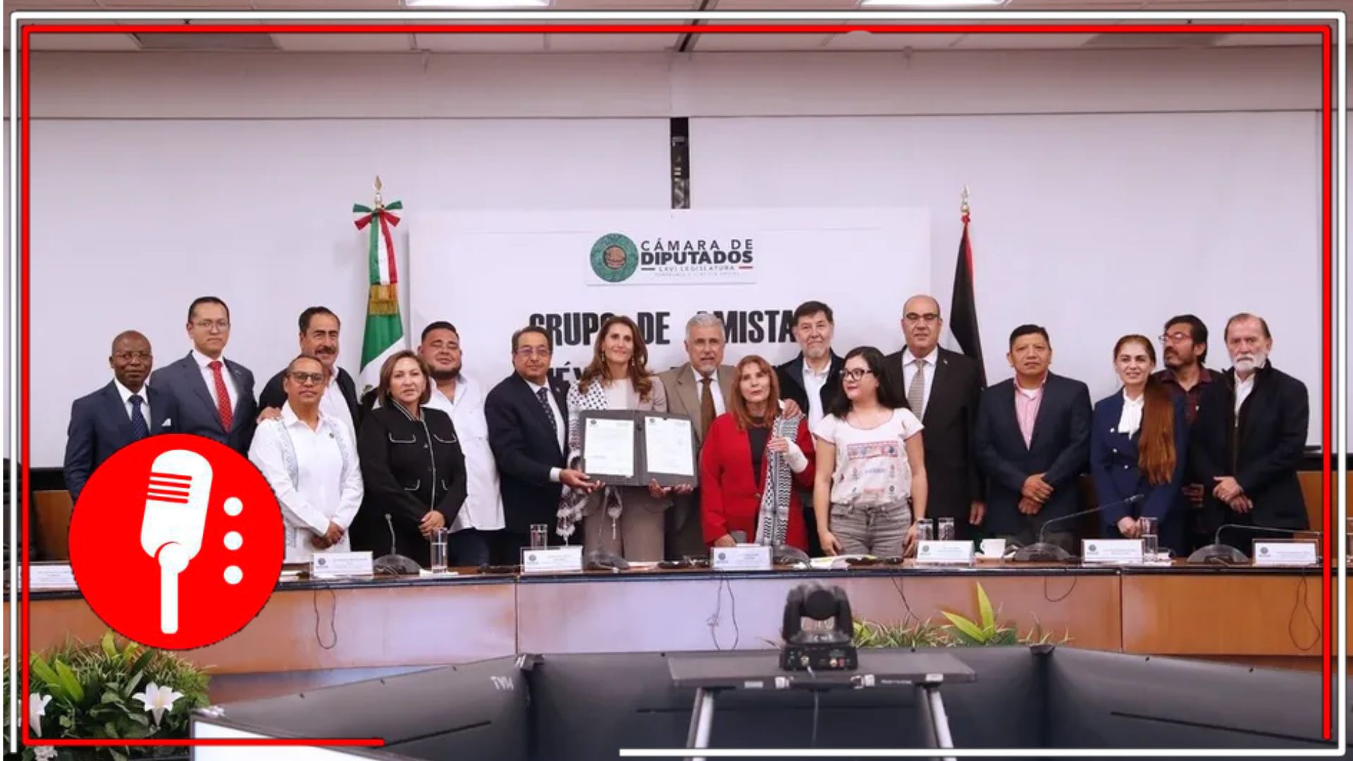Diputados instalan Grupo de Amistad México–Palestina con llamado urgente a frenar el genocidio en Gaza
