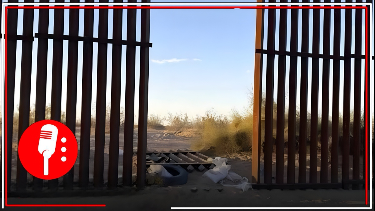 Polleros abren boquetes en el muro fronterizo entre México y EE.UU.