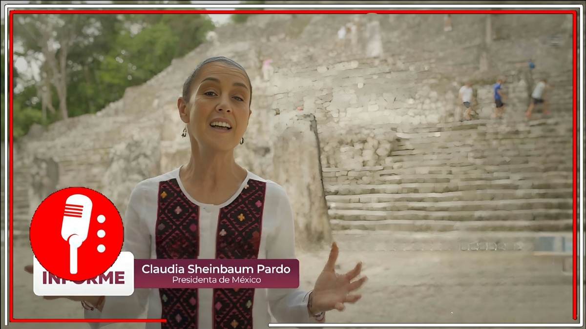 Sheinbaum lanza spots por su primer informe de gobierno