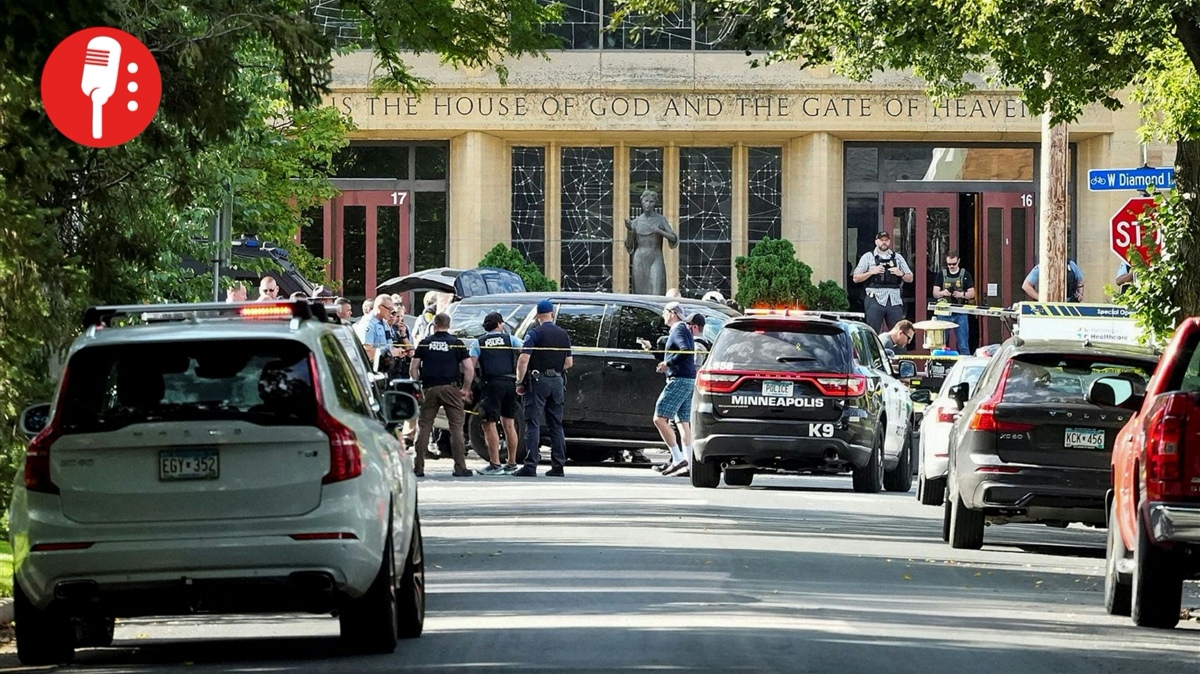 Tiroteo en escuela católica de Minneapolis deja víctimas