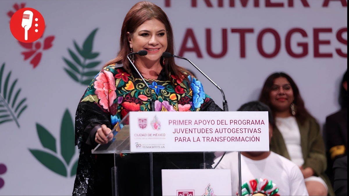 Clara Brugada lanza programa para financiar proyectos juveniles