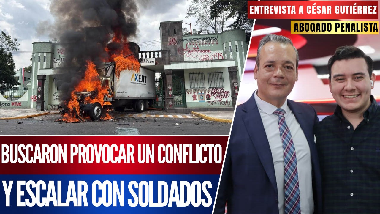 Entrevista | César Gutiérrez: Por caso Ayotzinapa atacan la instalación más grande del ejército