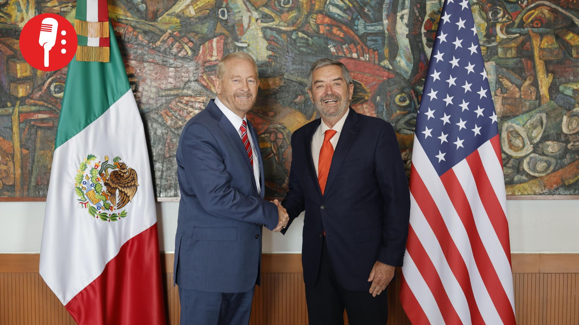 Embajador de EUA celebra cooperación con Sheinbaum y Rubio para seguridad y economía