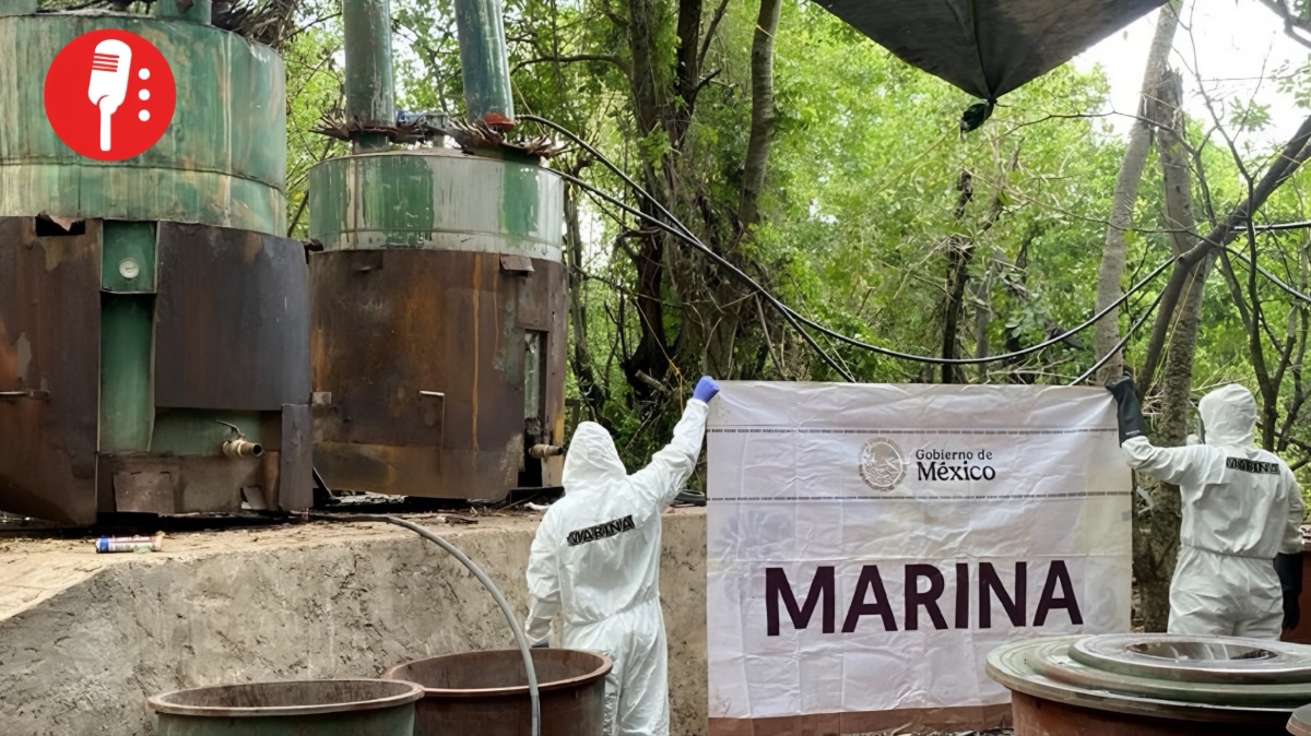 Operación Frontera Norte desmantela laboratorios de drogas en Sinaloa